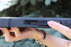 Wytrzymały 10-calowy tablet (IP65 + MIL-STD-810G) z NFC, skanerem kodów 1D MOTO, pamięcią 4GB RAM, dyskiem 64GB ROM, Bluetooth 4.2, NFC - Emdoor I11H v.2