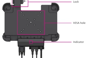 Car holder short EM-VHM11H - Emdoor Q11 and I11H