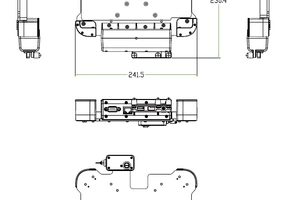 Car holder long EM-VHM86H - Emdoor Q86