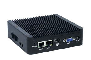 IBOX N3 v.3 - Resistant miniPC with Intel Celeron processor, 4GB RAM, 128GB SSD, 4x USB 2.0, 2x USB 3.0 and 2x RJ-45 LAN, 1x VGA