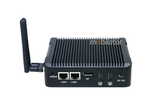 IBOX N5 v.4 - miniPC with WiFi, BT, 4x USB 2.0, 2x USB 3.0 and 2x RJ-45 LAN connectors, Intel Celeron processor, 8GB RAM DDR3L and 128GB SSD disk