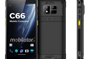 Odporny na pył i wodę Kolektor danych  ze skanerem 2D Datalogic E3200, Bluetooth 4.2 i normą odporności IP65 Chainway C66-PE