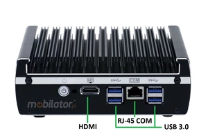 IBOX N133 v.3 - Made of aluminum miniPC with Intel processor, 128GB SSD, 4GB RAM, USB 3.0 and LAN ports