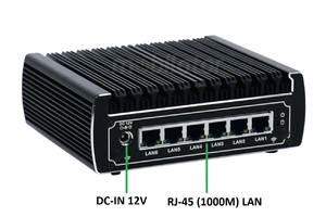 IBOX N133 v.5 - Customized for the miniPC industry with 8GB RAM and 256GB SSD disk, Intel Core processor, 4x USB 3.0 ports