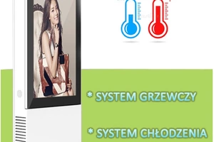 totem multimedialny wolnostojący wystawowy Trex 55