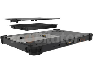 wojskowy tablet bezwentylatorowy odporny na upadki wstrząsoodporny  Emdoor I12U