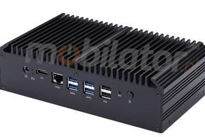 mBOX Q817GEX v.2 - MiniPC with an Intel Celeron processor, 6x RS-232, 8x LAN and WiFi