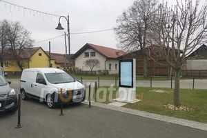 Totem wolnostojący przemysłowy informacyjny infokiosk Trex 55W