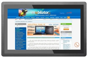 Wytrzymały panel operatorski metalowa obudowa