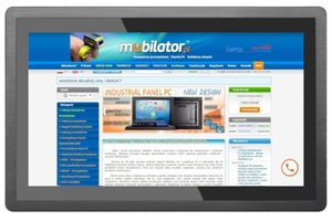 Wytrzymały panel operatorski metalowa obudowa