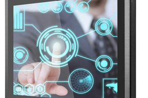 Komputer przemysłowy PanelPC z ekranem dotykowym jasny wyświetlacz  procesor Intel Core i3  BiBOX-190WS-PC1