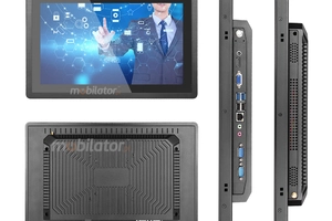 Dotykowy wodoszczelny przemysłowy Panel sterowniczy wytrzymały  pancerny  BiBOX-190WS-PC1