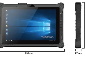 rozmiar wymiar czytelny cienki tablet Emdoor I10J