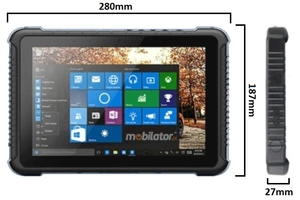 Pancerny tablet dla budowlańców Emdoor I16J wstrząsoodporny z nawigacją GPS funkcjonalny