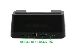 Stacja dokująca - Emdoor I22J - wejścia złącza USB RJ45 RS232