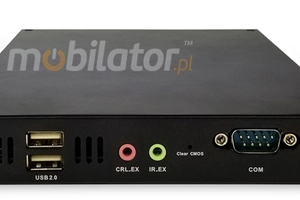 Polywell-V4000-4HDMI- Bezwentylatorowy komputer przemysłowy  odporny na niskie temperatury Wielofunkcyjny małych rozmiarów