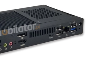 Polywell-Nano-H510A-Wielofunkcyjny małych rozmiarów komputer przemysłowy z  wydajnym procesorem  Celeron Przystosowany do przemysłu i biura