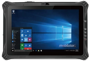 Tablet pancerny który się nie wiesza Emdoor I20A z jasnym ekranem widocznym w słońcu odporność IP65