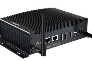Rugged miniPC ze wsparciem dla systemu Windows i Linux HyBOX H6 - i3 do kopalni lub hurtowni