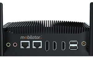 Bezwentylatorowy wzmocniony mini PC który spełnia najwyższe normy odporności HyBOX H6 - i3 rugged solidny