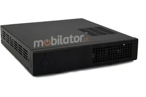 Polywell-HM170L4 i5 v.1 - Przemysłowy miniPC idealny do pracy w biurze; bezwentylatorowy, wzmocniony, odporny na niskie temperatury dla profesjonalistów; odporny na pył, kurz i wibracje; wodoodporny, bezpieczny i solidny