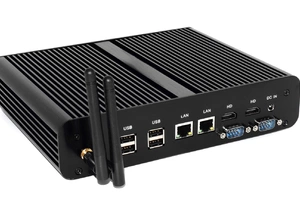 HyBOX P05B - Bezwentylatorowy komputer przemysłowy z wydajnym procesorem i dyskiem SSD w metalowej obudowie 