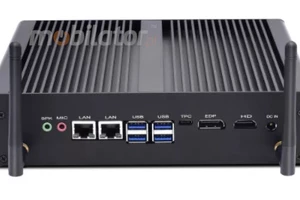 HyBOX TH55H dobry jakości  wytrzymały   MiniPC z dobrym procesorem Intel Core i5 odpornym na wysokie temperatury  do użytku w hurtowni