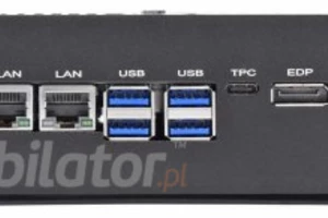 HyBOX TH55  Wytrzymały miniPC chłodzenie pasywne z systemem operacyjnym Windows 10 Wielozadaniowy przemysłowy  MiniPC HyBOX TH55