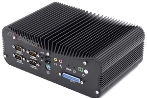 HyBOX 1012B-D4 dobry szybki mały wytrzymały i  wydajny MiniPC z  procesorem  Intel Core i7 Wielozadaniowy przemysłowy  do użytku  w transporcie 