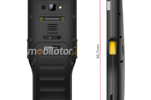 wytrzymały smartfon oraz kolektor danych przeznaczony do zastosowań w ekstremalnych warunkach  z normą odporno ści IP65, pamięcią 3GB ROM Chainway MC21