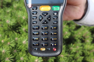 odporny na upadki Odporny skaner magazynowy  Odporny na pył i wodęośmiordzeniowym procesorem, 3GB RAM oraz 32GB ROM Chainway MC21 