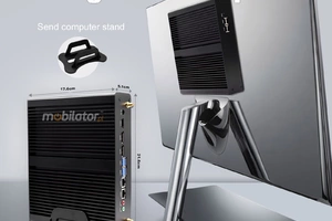 HyBOX TH5 specjalistyczny  bezwentylatorowy minikomputer komputer do użytku w transporcie z  procesorem Intel Core i7