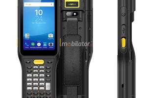 Mobilny kolektor  odporny na niskie i wysokie temperatury  o wzmocnionej konstrukcji  z modułem NFC Chainway C61-V3 