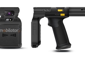  Odporny na upadki Terminal mobilny Wytrzymały energooszczędny  z modułem NFC, z normą odporności IP65, pamięcią 4GB ROM Chainway C61-V4