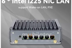 MiniPC yBOX-X56 I7 1165G7 8GB RAM 128GB SSD mSATA v1 - technologia Wake-on LAN szybki wydajny odporny komputer przemysłowy niewielkich rozmiarów fanless