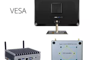  Szybki MiniPC dla przemysłu Wydajny  komputer przemysłowy  ze wzmocnioną obudową odporny na niskie temperatury ze wzmocnioną obudową  yBOX-X56