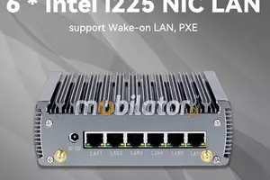  yBOX-X56-(6LAN)-I3 1125G4 v.5 komputer przemysłowy odporny na wysokie temperatury 