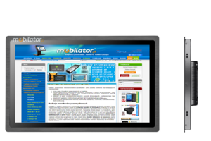MoTouch 238 v.1 - przemysłowy monitor dotykowy 23,8 cala LCD TFT z HDMI VGA DVI AUDIO