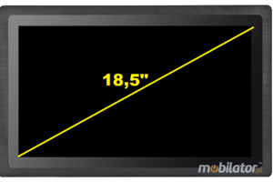MoTouch 185 v.1-Monitor przemysłowy z pojemnościowym ekranem dotykowym i normą na panel przedni IP65