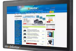 Monitor dotykowy MoTouch 185 Monitor dotykowy Ekran rezystywny resistive wyświetlacz 18,5 cala TFT LCD mobilator.pl New Portable Devices VGA HDMI