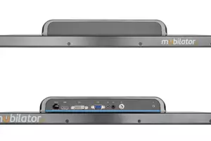 MoTouch 191 v.2 - Wzmocniony monitor przemysłowy z rezystywnym ekranem dotykowym i normą na panel przedni IP65