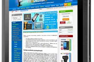 MoTouch 12 v.1 - wytrzymały dotykowy Monitor przemysłowy z dotykowym wyświetlaczem 12 cali - norma IP65 na panel przedni