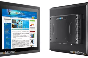 MoTouch 12 v.2 - wytrzymały dotykowy Monitor przemysłowy z dotykowym wyświetlaczem 12 cali - norma IP65 na panel przedni