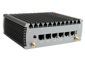 Szybki MiniPC dla przemysłu Bezwentylatorowy odporny na wysokie temperatury ze wzmocnioną obudową  HDMI i procesorem Intel i3, 4GB RAM, 128GB SSD  yBOX-X56 