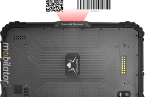 MobiPAD 9TS-J - Przemysłowy tablet z ekranem 8 cali 1920x1200, 5MPx/13MPx, 4G, 8GB RAM, 256GB ROM, procesorem Intel, normą IP65, Windows 10, ekranem 450 nits, odporny na niskie i wysokie temperatury, NFC, Skanerem 2D Newland N1, Czytnikiem linii papi