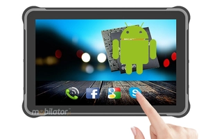 MobiPAD A311-A7 - Wydajny tablet 10.1 cala z 12GB RAM, 256GB ROM, NFC, Bluetooth 5.0, WiFi, procesor MT6789 - 8 x 2.2 GHz, 4G LTE, Android 13.0, GPS, IP67, 450 nits, solidny, idealny na magazyn, odporny na niskie i wysokie temperatury, z UHF RFID 865