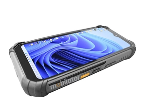 MobiPAD HS6 - Kolektor danych z Intel Celeron N100 4x3.4GHz, Windows 11, 8GB RAM, 256GB ROM, GPS, NFC, Bluetooth 5.0, Wifi, IP67, skaner 2D Newland N1, idealny dla przemysłu i logistyki