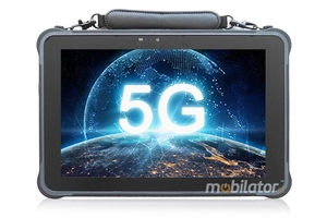 MobiPAD A311-T - przemysłowy tablet z wysokiej precyzji GPS, czytnikiem linii papilarnych, Skanerem 2D Honeywell N3680, Android 10, 10.1-calowy ekran dotykowy 1920x1200, 450 nits, 8GB RAM, 256GB ROM, LTE 5G, NFC, Bluetooth 5.0, RJ45, wodoodporny i py