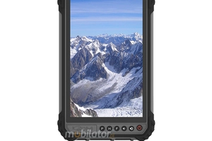 MobiPAD 9TS-6A - Wytrzymały tablet roboczy z Androidem 11, 8-calowy ekran dotykowy 1280x800, jasność 1000 nits, skaner 2D Newland N1, 4GB RAM, 64GB ROM, LTE 4G, procesor 8x2.0GHz, WiFi, Bluetooth, NFC, kamery 5mpx/21mpx, GPS, bateria 10000mAh