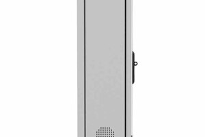 totem reklamowy odporny na skrajne warunki atmosferyczne totem zewnętrzny przemysłowy z ekranem LCD Wodoszczelny kiosk reklamowy  NoMobi Trex Hi65W